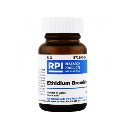 Rpi Ethidium Bromide, Powder, 5 G E71800-5.0